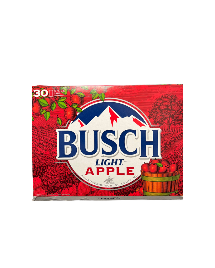 Busch Light Apple 30 Pack Cans