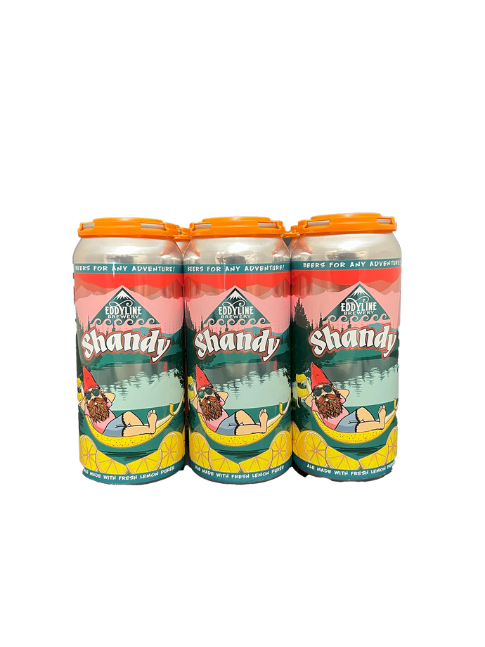 Eddyline Lemon Shandy 6 Pack Cans