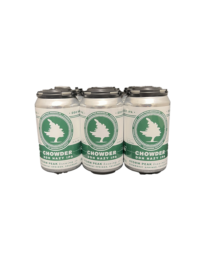 Storm Peak Chowder DDH Hazy IPA 6 Pack Cans