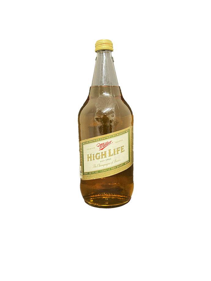 Miller High Life Bottles 32 oz