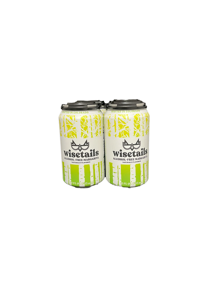 Wisetails Alcohol Free Margarita 4 Pack Cans