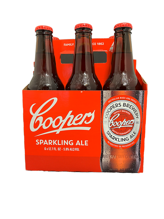 Coopers Sparkling Ale 6 Pack Bottles