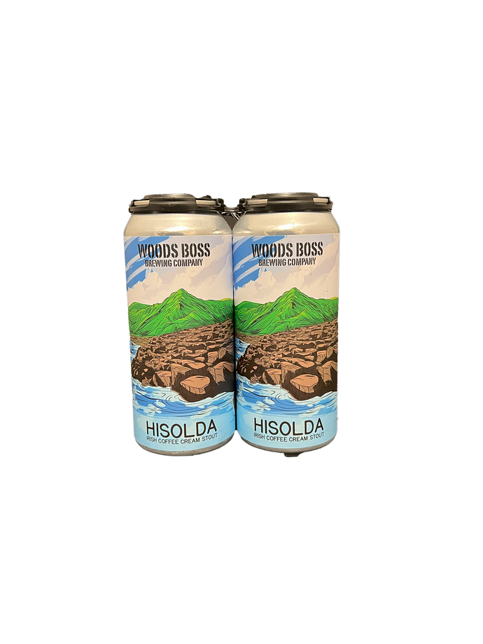 Woods Boss Hisolda Irish Coffee Cream Stout 4 Pack Cans
