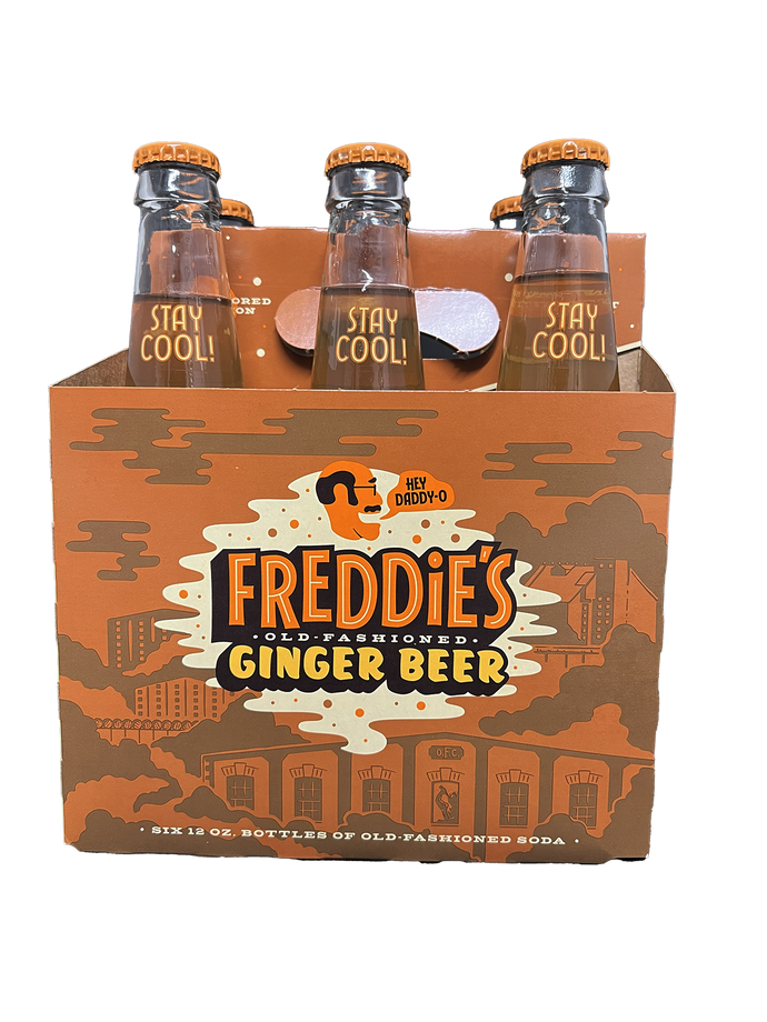 Freddies Ginger Beer 6 Pack Bottles