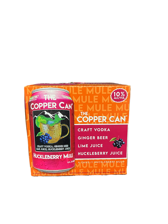 The Copper Can Huckleberry Mule 4 Pack