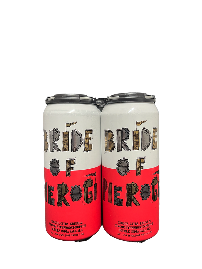 Hop Butcher Bride Of Pierogi DIPA 4 Pack