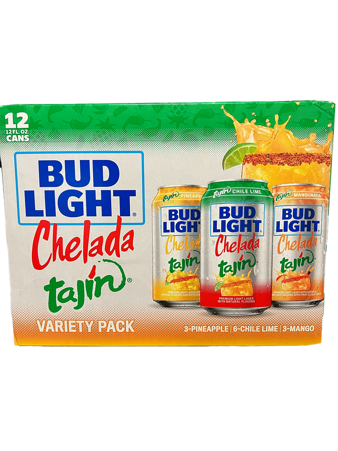 Bud Light Chelada Tajin Variety 12 Pack Cans