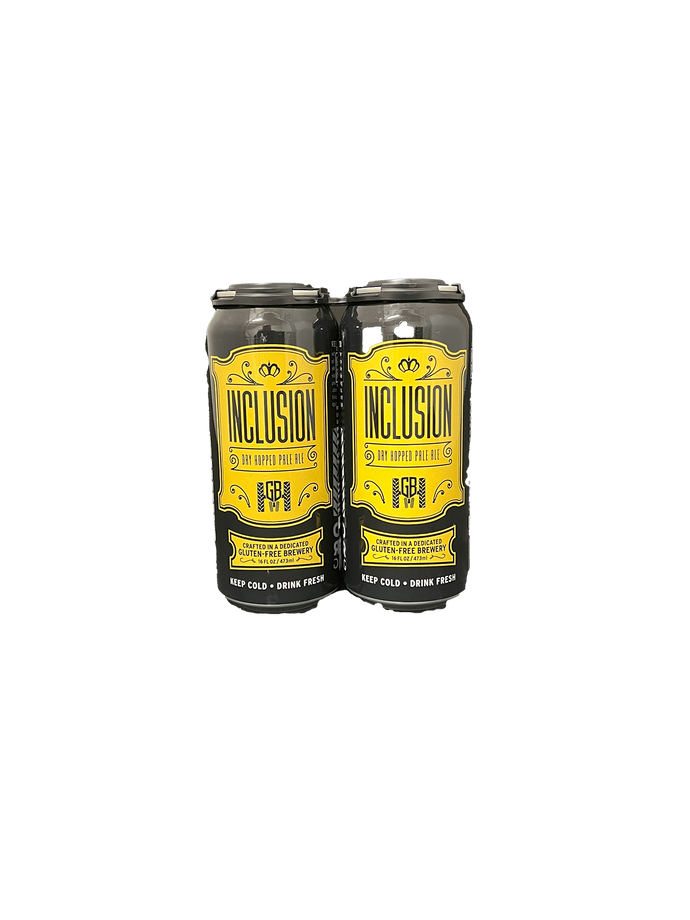 Ground Breaker Inclusion Dry Hopped Pale Ale 4 Pack Cans