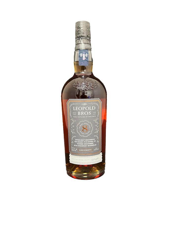 Leopold Bros 8 Year Cask Strength Bourbon 750ML