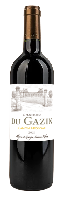 Château du Gazin Canon Fronsac 750ML