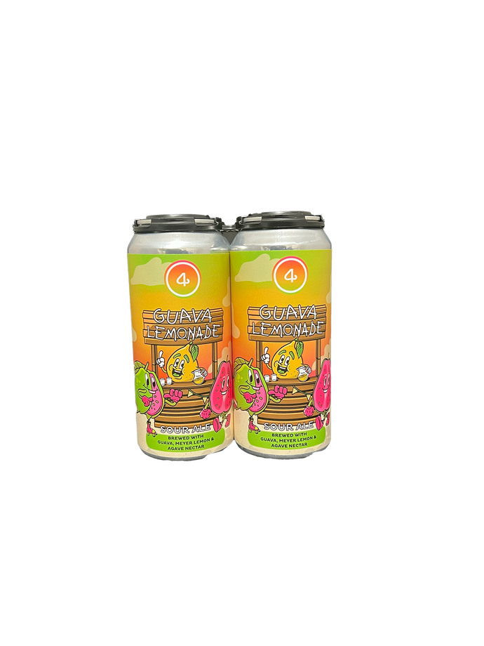 4 Noses Guava Lemonade Sour Ale 4 Pack Cans