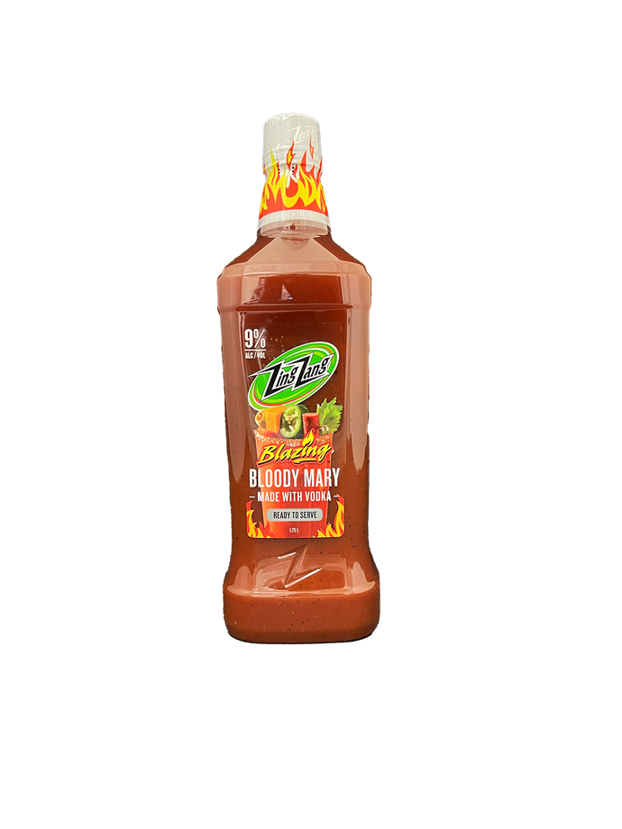 Zing Zang Blazing Bloody Mary with Vodka 1.75L