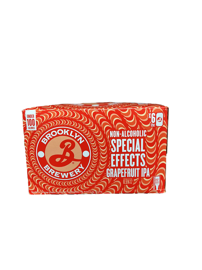 Brooklyn Special Effects Non-Alcoholic Grapefruit IPA 6 Pack Cans