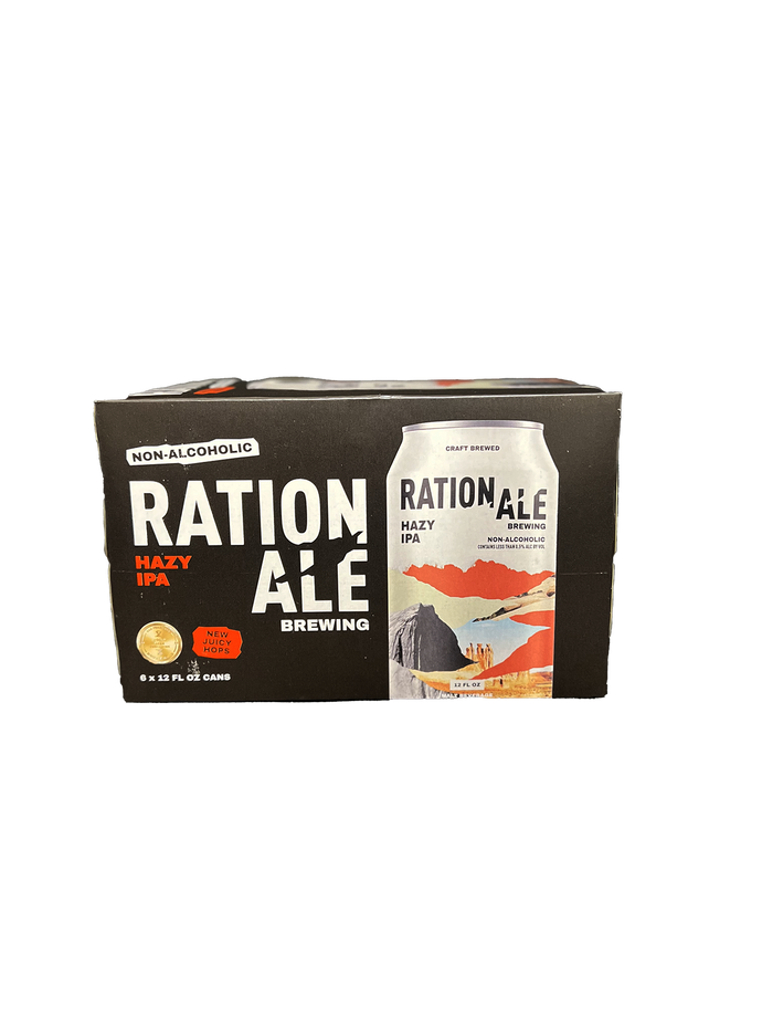 Ration Ale Non-Alcoholic Hazy IPA 6 Pack Cans