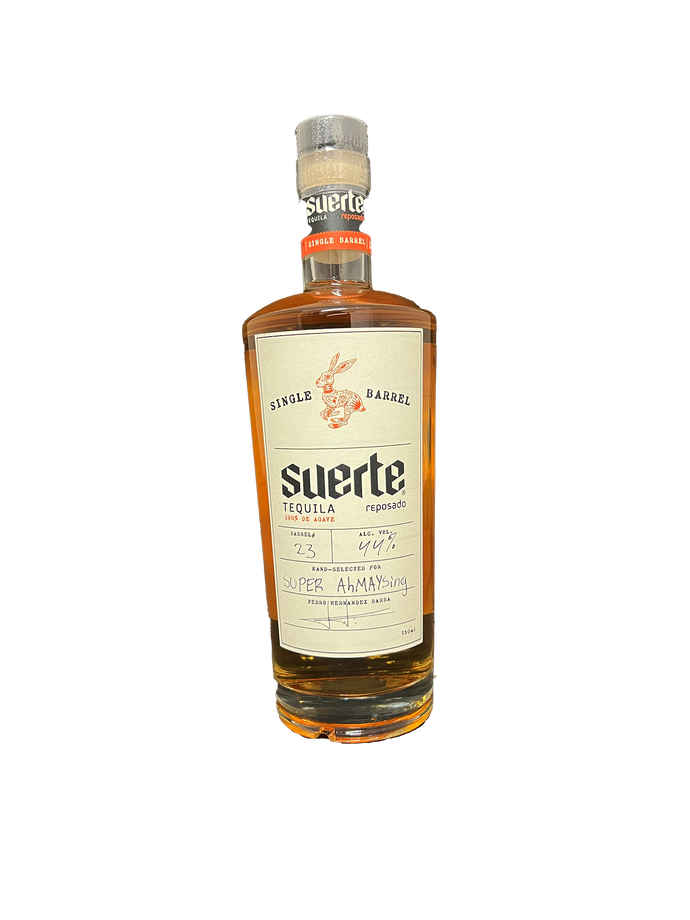 Suerte Single Barrel Reposado Tequila 750ML