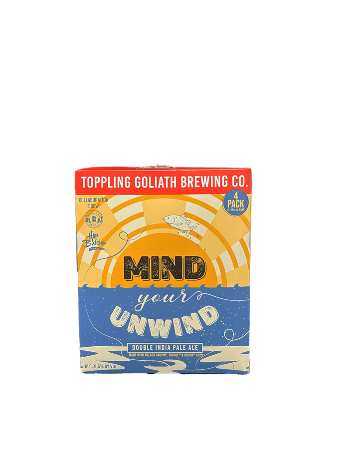 Toppling Goliath Mind Your Unwind DIPA 4 Pack