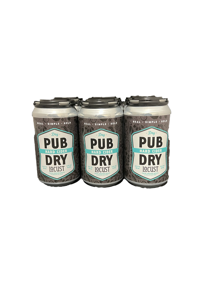 Locust Cider Pub Dry 6 Pack Cans