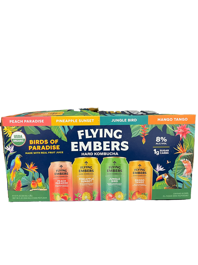 Flying Embers Birds Of Paradise Variety 8 Pack Cans