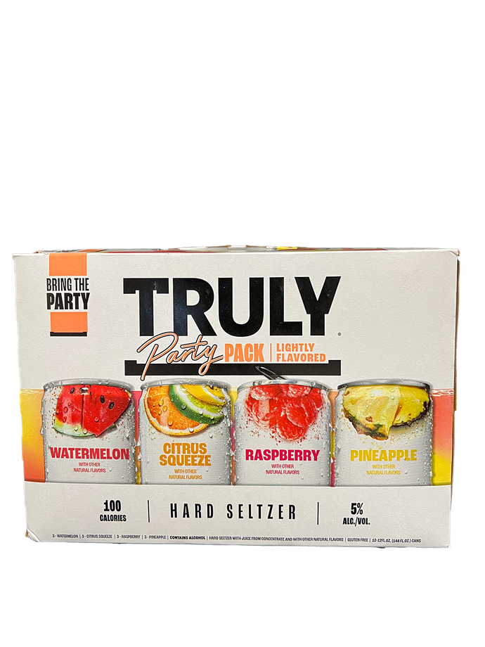Truly Party Pack Hard Seltzer Variety 12 Pack Cans