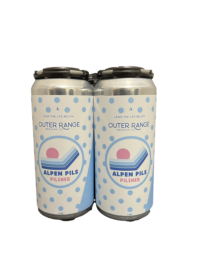 Outer Range Alpen Pils 4 Pack Cans
