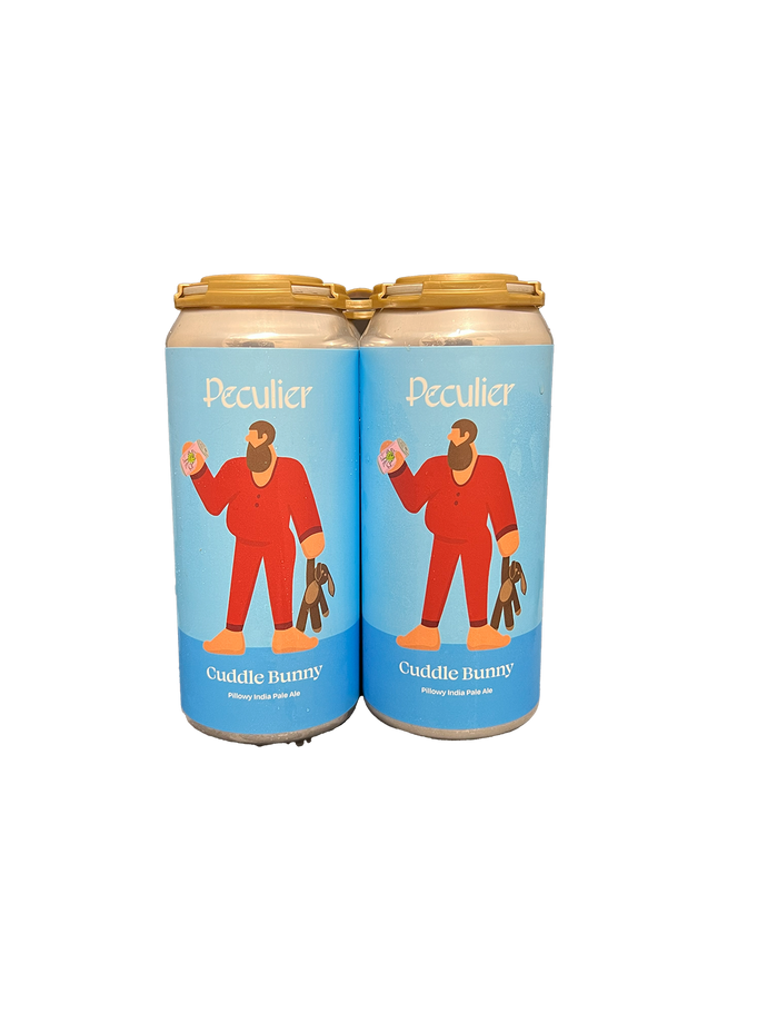 Peculier Cuddle Bunny IPA 4 Pack Cans