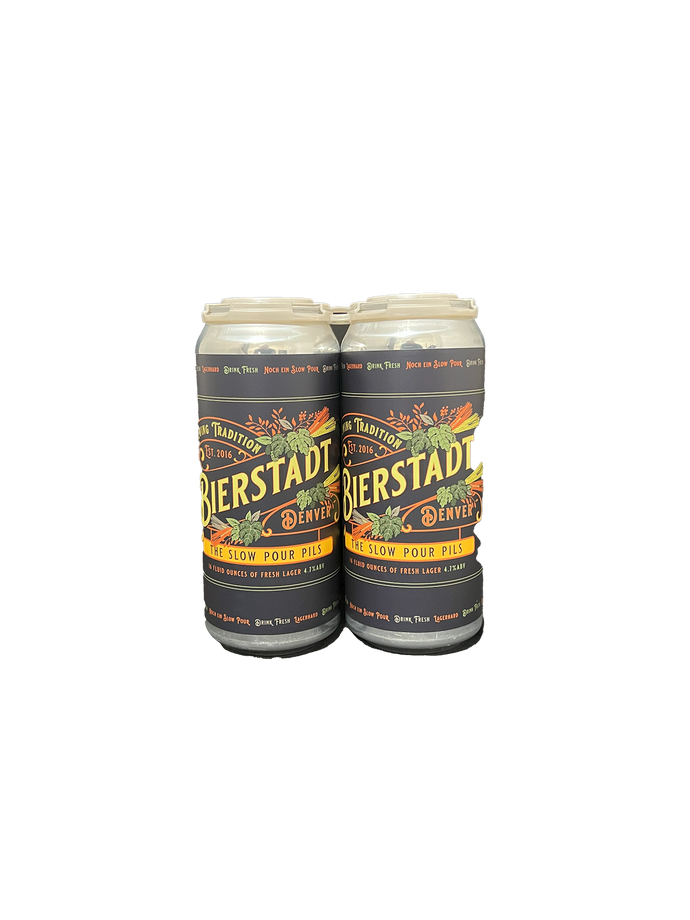 Bierstadt Slow Pour Pils 4 Pack Cans