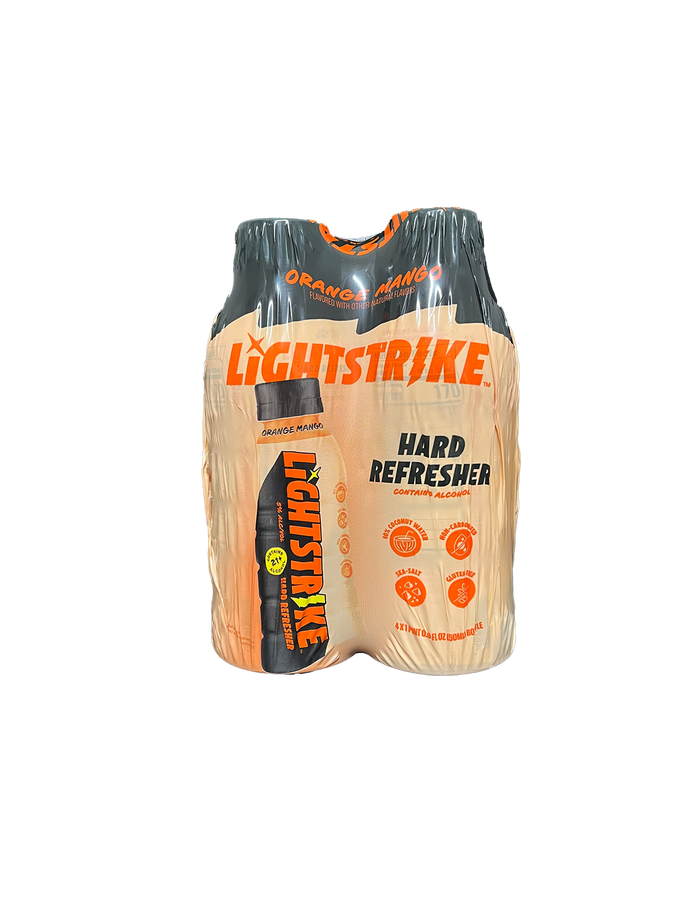 Lightstrike Orange Mango Hard Refresher 4 Pack