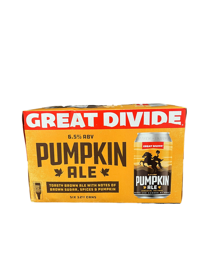 Great Divide Pumpkin Ale 6 Pack Cans