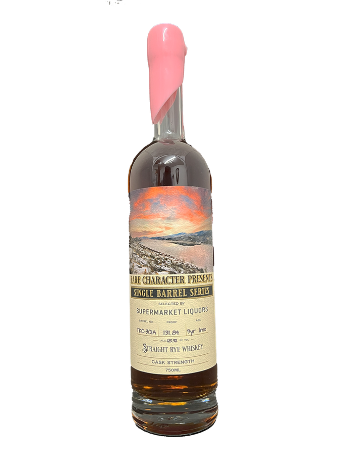 ***Rare Character Single Barrel Series Straight Rye Whiskey 750ML***