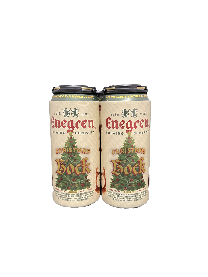 Enegren Christmas Bock 4 Pack Cans
