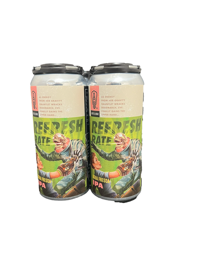 Bottle Logic Refresh Rate Agua Fresca IPA 4 Pack Cans