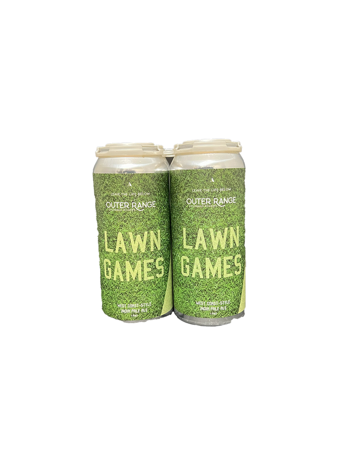 Outer Range Lawn Games IPA 4 Pack Cans
