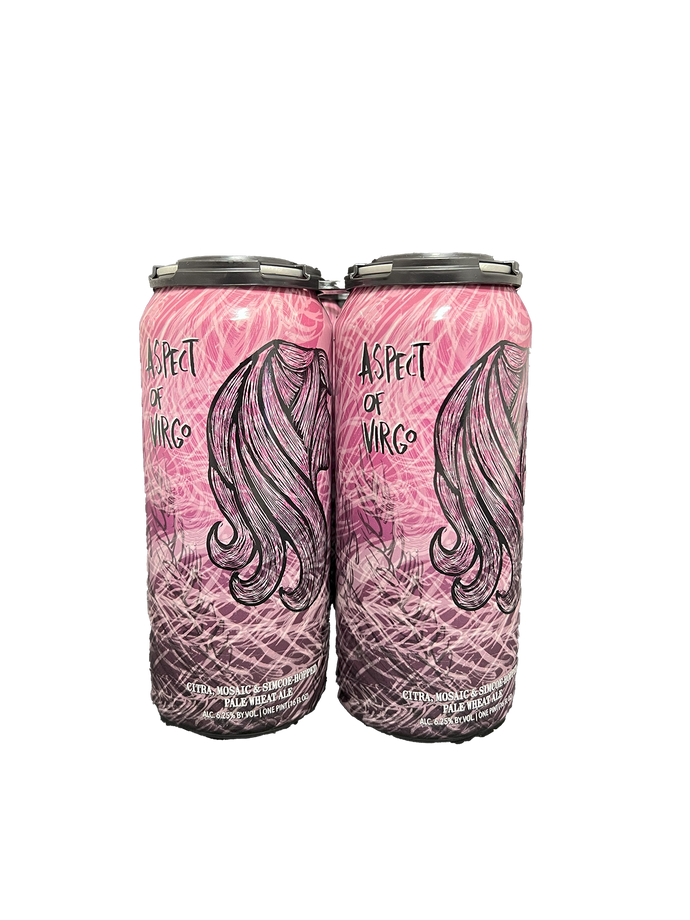 Hop Butcher Aspect Of Virgo Pale Wheat Ale 4 Pack