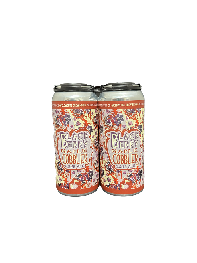 Weldwerks Blackberry Maple Cobbler Sour 4 Pack Cans