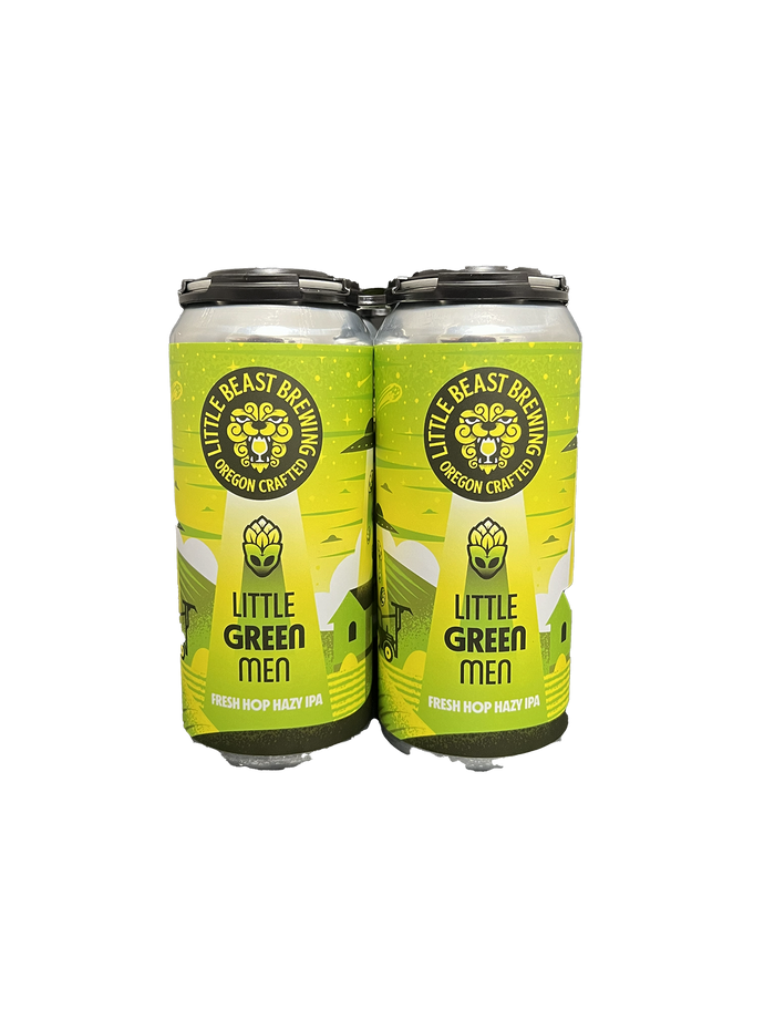 Little Beast Little Green Men Fresh Hop Hazy IPA 4 Pack