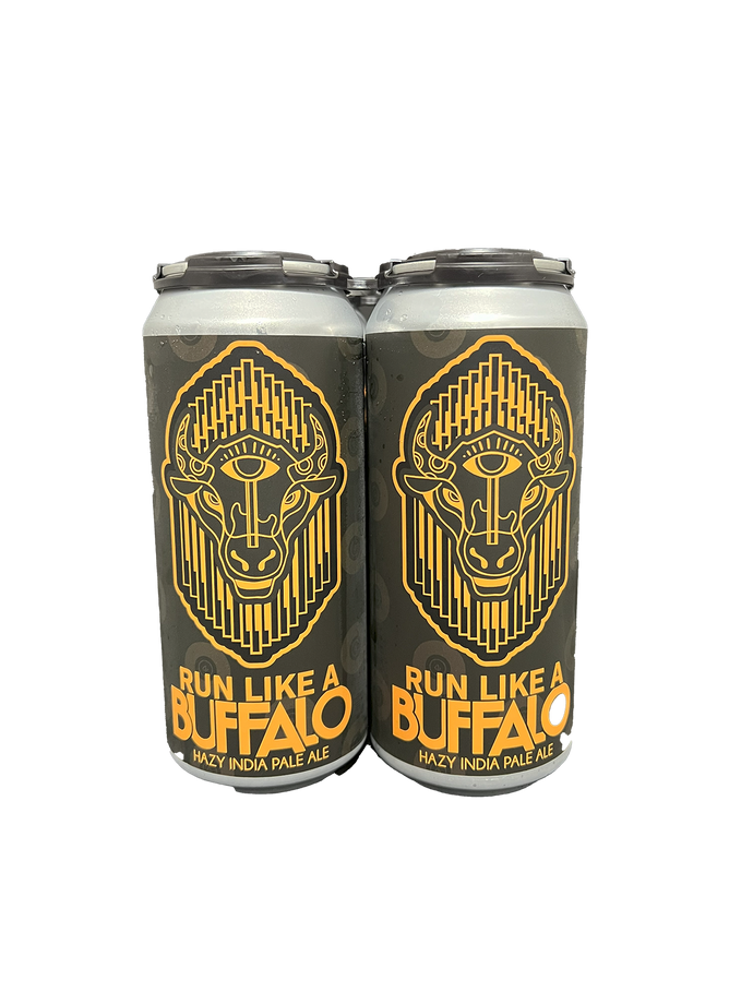 4 Noses Run Like A Buffalo Hazy IPA 4 Pack Cans