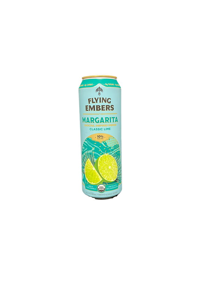 Flying Embers Margarita Classic Lime 19.2 oz Can