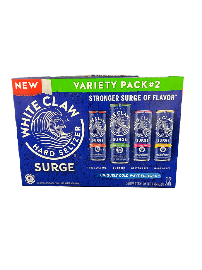 White Claw Surge #2 Variety 12 Pack Cans