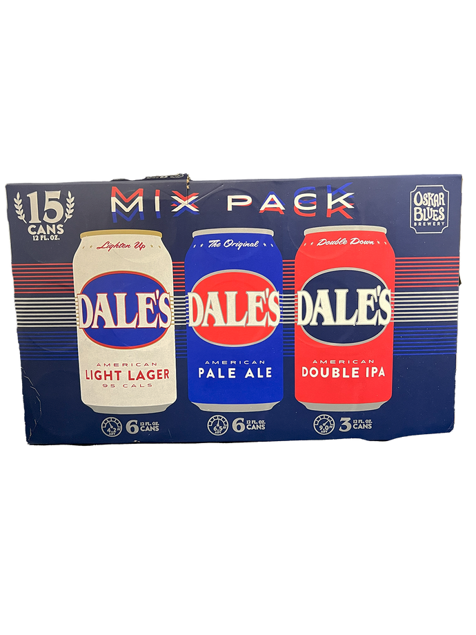 Oskar Blues Dales Mix Variety 15 Pack Cans