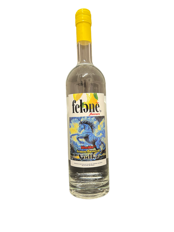 Felene Blucifer Lemon Vodka 750ML