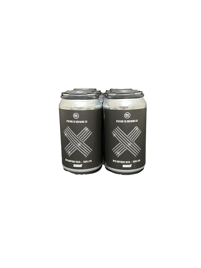Station 26 X Triple IPA 4 Pack Cans