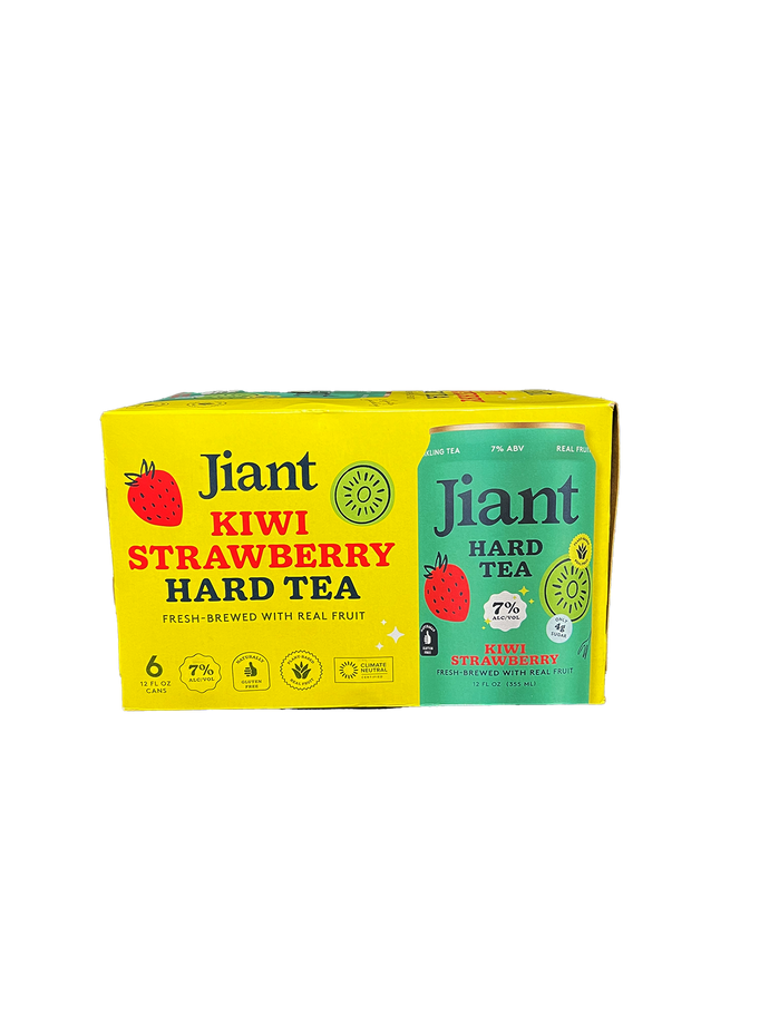 Jiant Kiwi Strawberry Hard Tea 6 Pack Cans