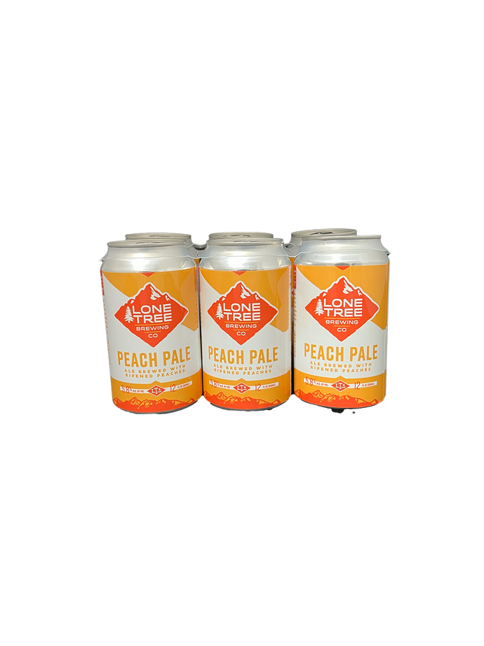 Lone Tree Peach Pale 6 Pack Cans
