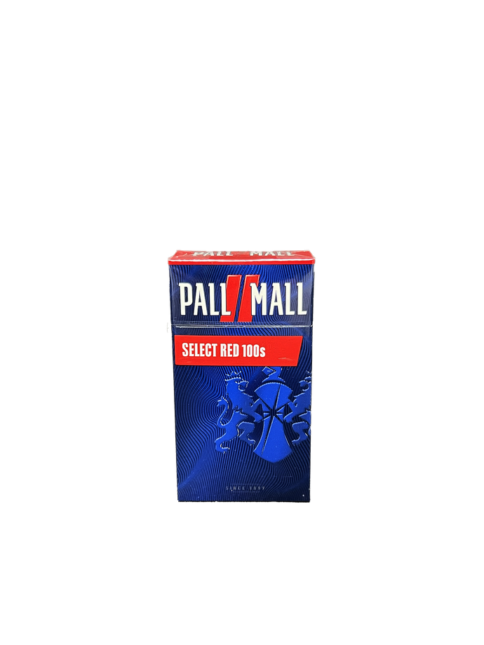 pall mall select cigarettes Full Flavor King Box - Pack Pall Mall Select Red 100's