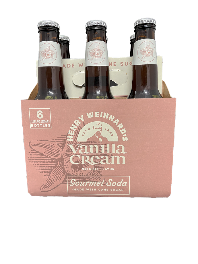 Henry Weinhards Vanilla Cream 6 Pack Bottles