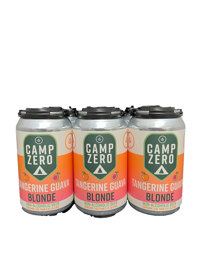 4 Noses Camp Zero Tangerine Guava Blonde Non-Alcoholic 6 Pack Cans