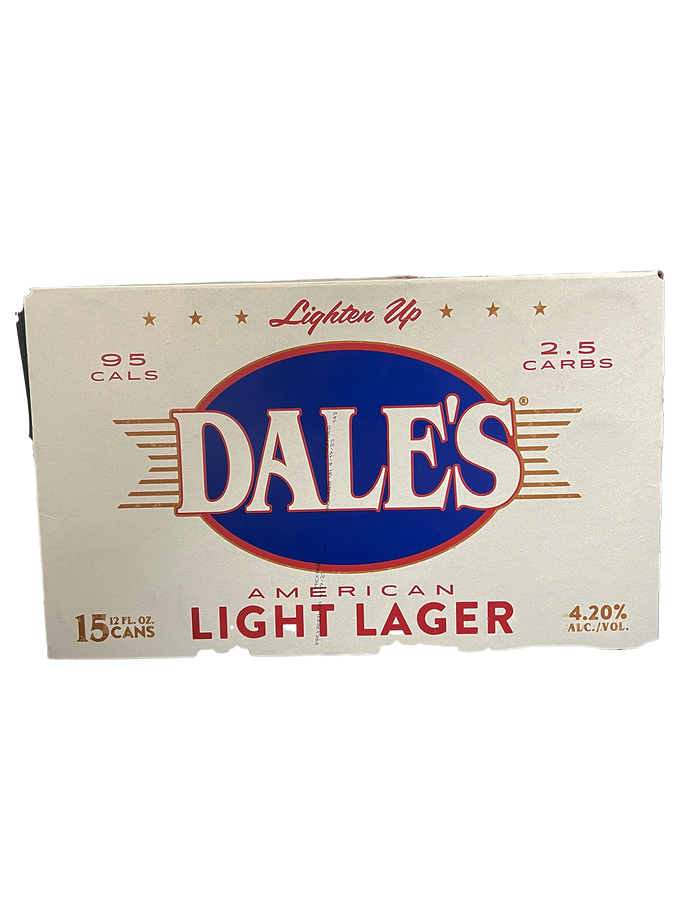 Oskar Blues Dales American Light Lager 15 Pack Cans