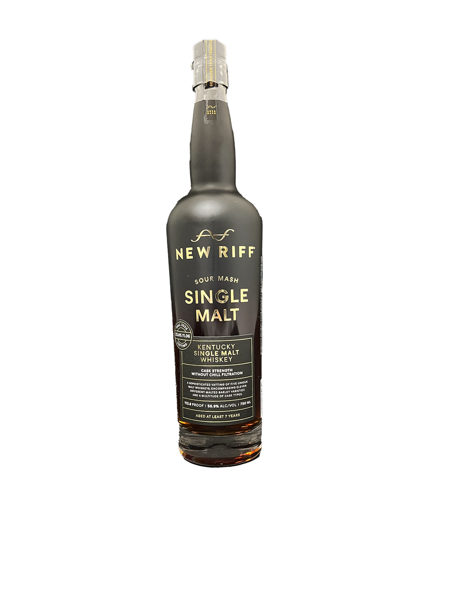 New Riff Cask Strength Single Malt Whiskey 750ML