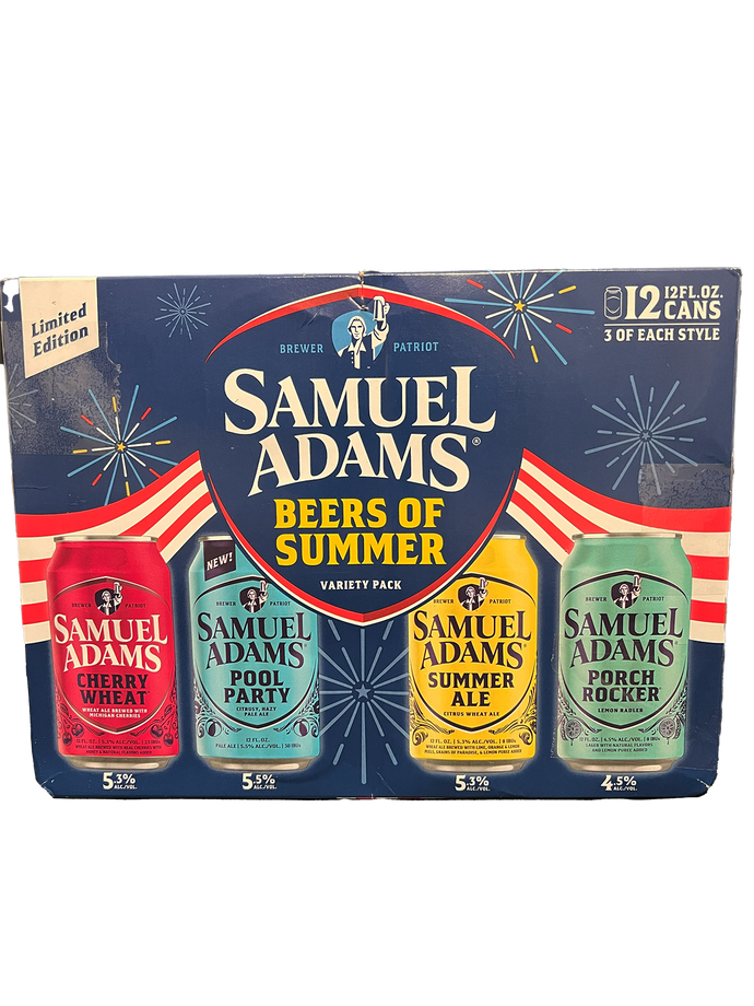 Samuel Adams Beers of Summer Variety 12 Pack Cans