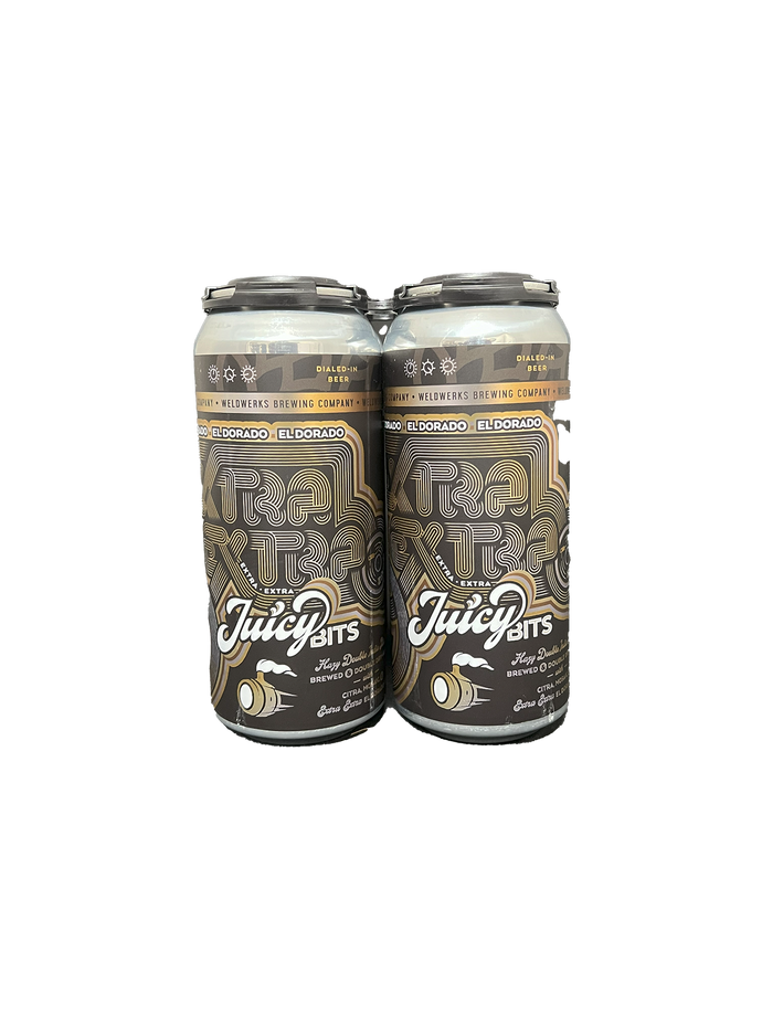 Weldwerks Extra Extra Juicy Bits Hazy DIPA 4 Pack Cans